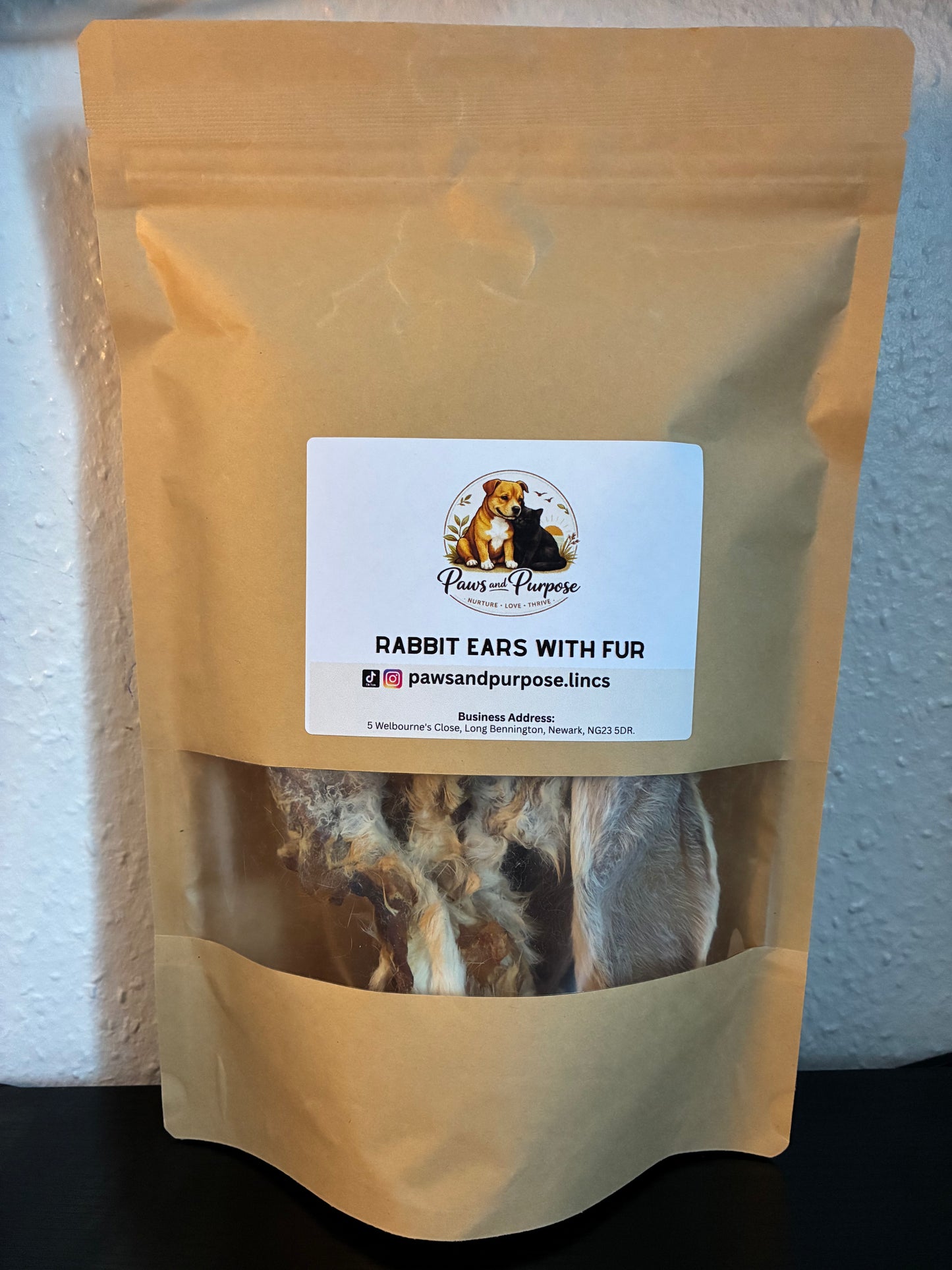 Rabbit Ears With Fur - 100g