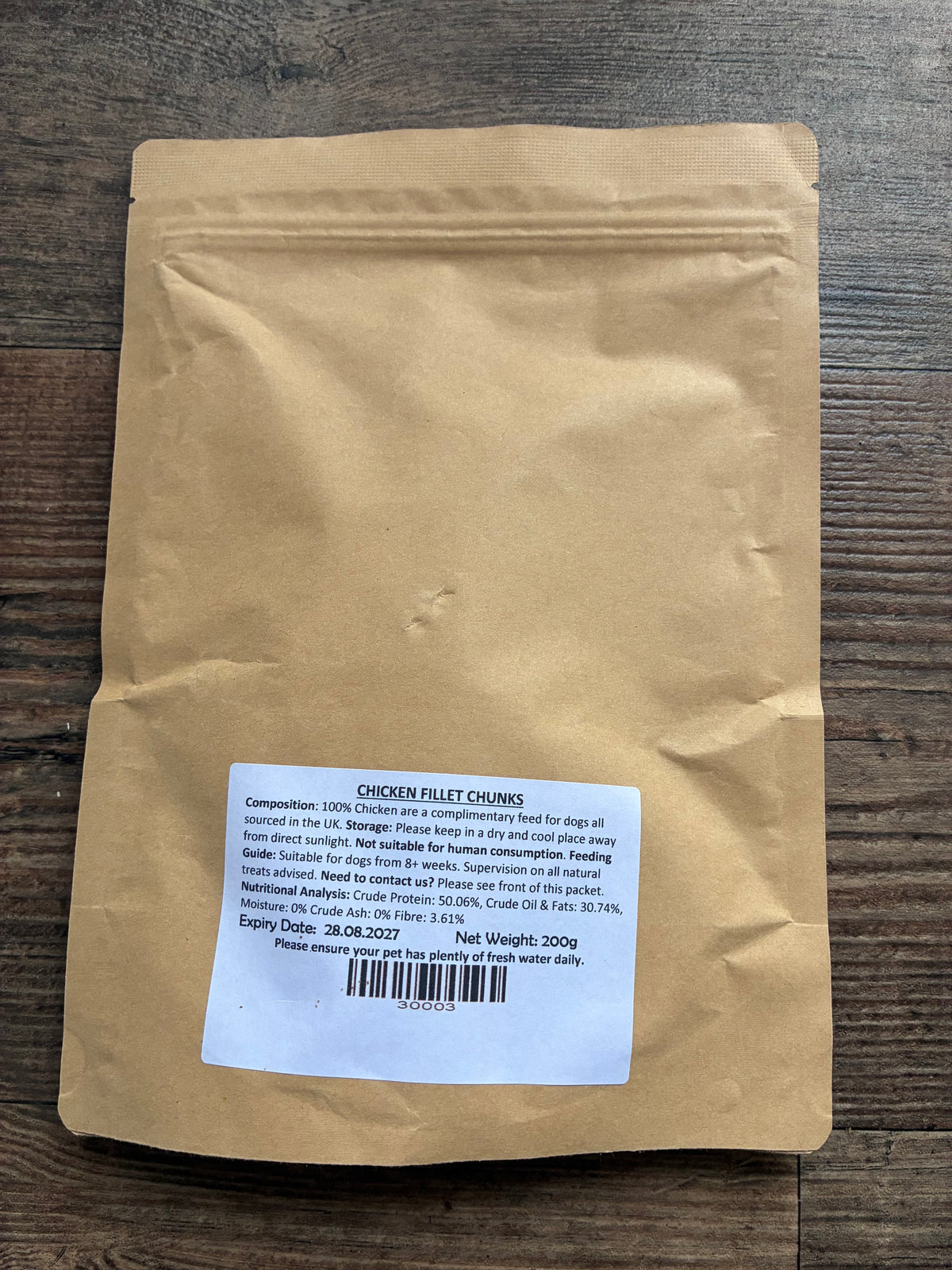 Chicken Fillet Chunks — 200g