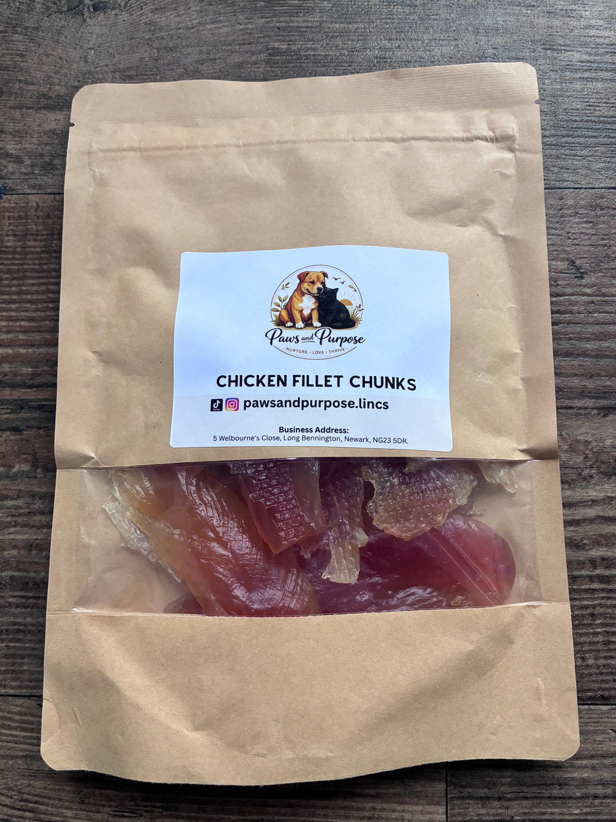 Chicken Fillet Chunks — 200g