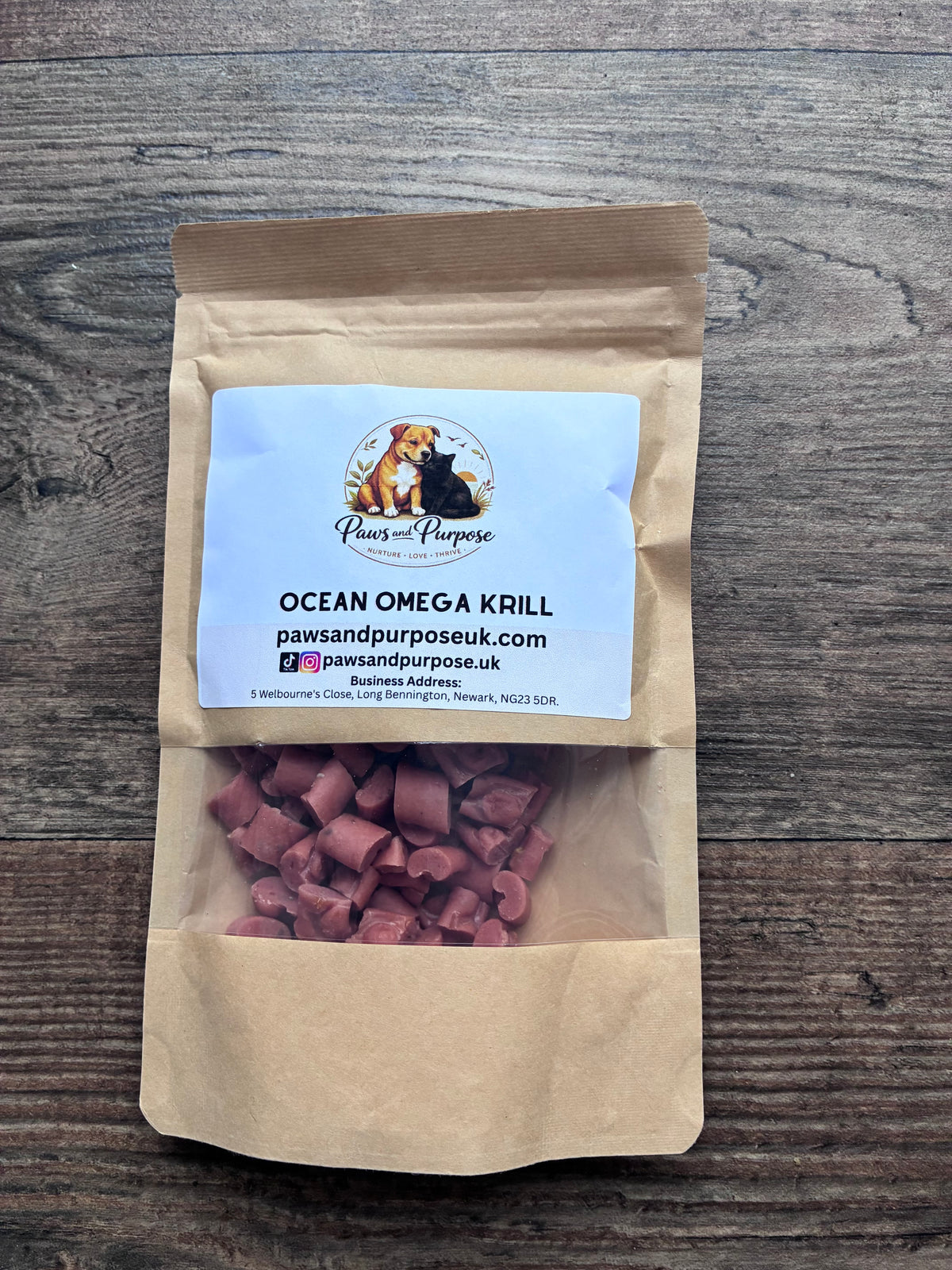 Ocean Omega Krill Bites — 100g