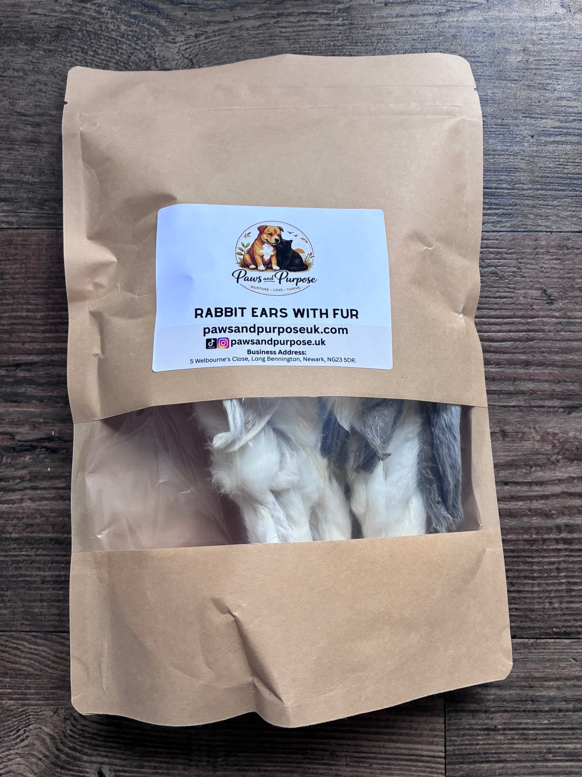 Rabbit Ears With Fur - 100g