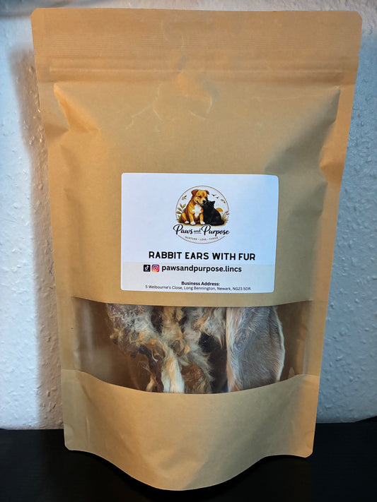 Rabbit Ears With Fur - 100g